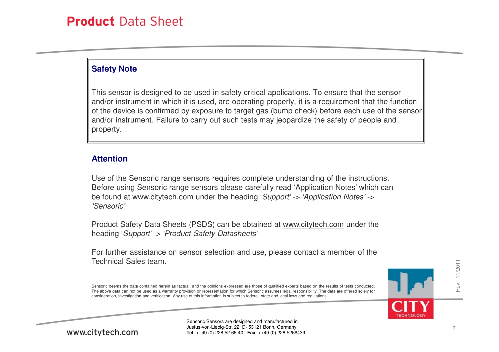 CITY-氯气TechData_Cl2_3E_10_rev201111说明书