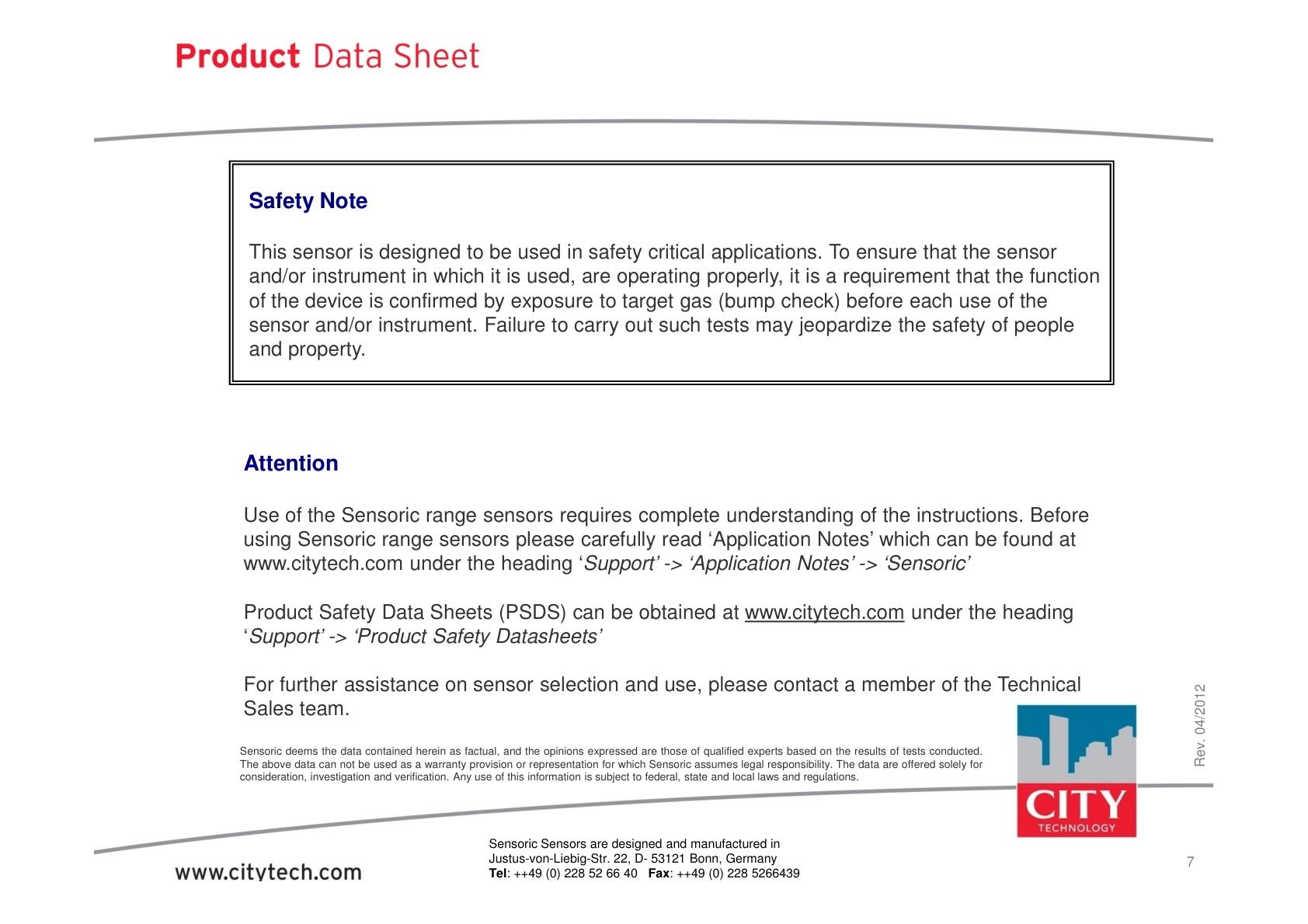 CITY-氯气TechData_Cl2_3E_50_rev201204说明书